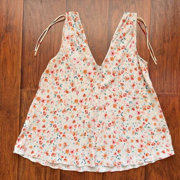 Amanda Uprichard 100%‎ Silk Tank Floral Romantic Soft Girly Feminine Flowy Sz XS - Picture 16 of 16